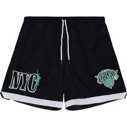 Mitchell & Ness NBA New York Knicks Αθλητική Ανδρική Βερμούδα Μαύρη BT17891
