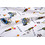 Dimcol Animal Grand Prix 589 Πάνα Αγκαλιάς Χασέ Λευκή 80x80cm