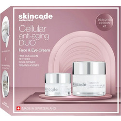 Skincode Cellular Anti-Aging Cream 50ml + Cellular Wrinkle Prohibiting Eye Contour Cream 15ml