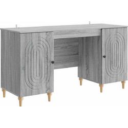 vidaXL Γραφείο Υπολογιστή Ξύλινο 142.5x50x75cm 3414582