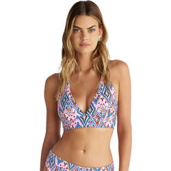 BLU4U Bikini Top Τριγωνάκι Ροζ Τιρκουάζ Γαλάζιο 26366413D-09