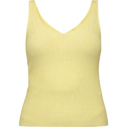 Vero Moda Γυναικείο Καλοκαιρινό Top Πλεκτό Κίτρινο 10264760