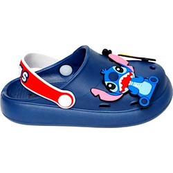 Jomix Lilo & Stitch Παιδικά Παπούτσια Θαλάσσης για Αγόρι Ανατομικά Navy Μπλε 6005