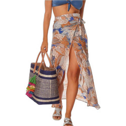 Rock Club Παρεό Μακρύ Μπλε Πορτοκαλί FB-778