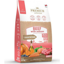 Pokusa Premium Selection Countryside Puppy Gluten & Grain Free with Beef & Salmon 12kg