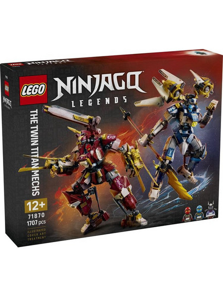 Lego Ninjago The Twin Titan Mechs για 12+ Ετών 71870