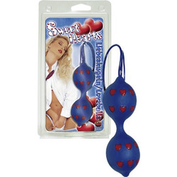 NMC Sweet Hearts Κολπικές Μπάλες Μπλε Κόκκινες
