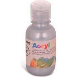 Primo 910 Silver Ακρυλικό Χρώμα Ζωγραφικής 125ml