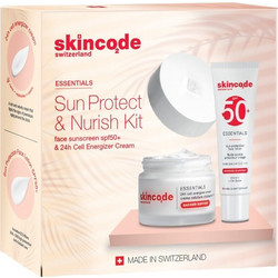 Skincode Essentials 24h Cell Energizer Cream 50ml + Face Sunscreen SPF50+ 50ml