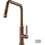 Gessi Officine BAK-213-60053-708 Μπαταρία Κουζίνας Πάγκου Διπλής Παροχής Ανάμεικτη με Ντουζ Χάλκινη
