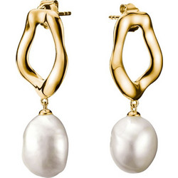 Thomas Sabo Γυναικεία Σκουλαρίκια Κρεμαστά από Ασήμι 925 Επιχρυσωμένα H2322-430-14