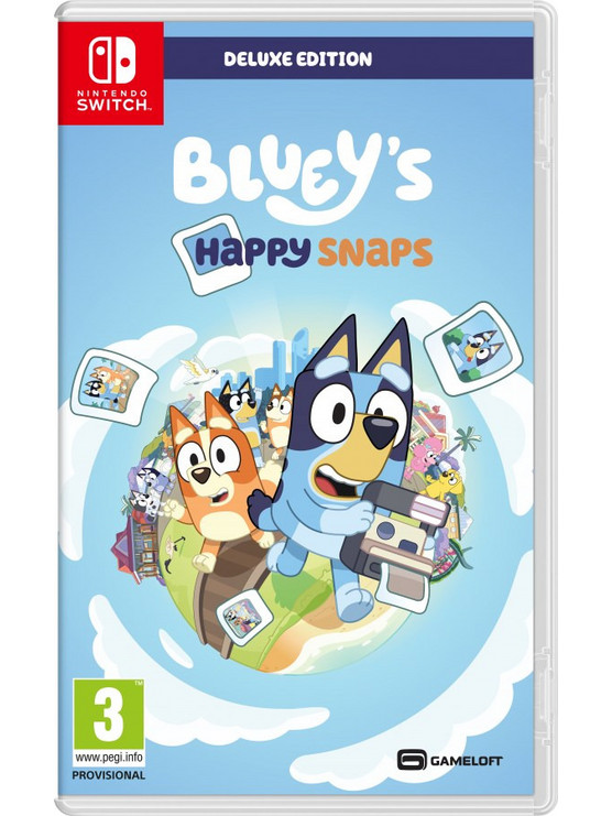 Bluey's Happy Snaps Day 1 Edition Nintendo Switch