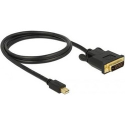 DeLOCK Καλώδιο Mini DisplayPort 1.1 to DVI Male 1m Black 83988