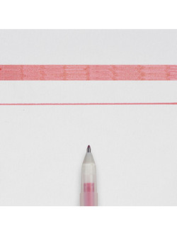 Sakura Gelly Roll Stardust Στυλό Gel Κόκκινο με Glitter XPGB719