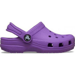 Crocs Classic Clog Παιδικά Παπούτσια Θαλάσσης Ανατομικά Μωβ 206991-510