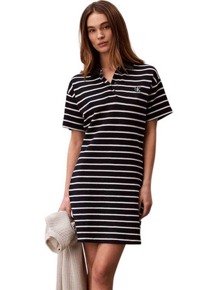 Calvin Klein Mini Καλοκαιρινό Καθημερινό Φόρεμα Μαύρο LV047G239G-CEF