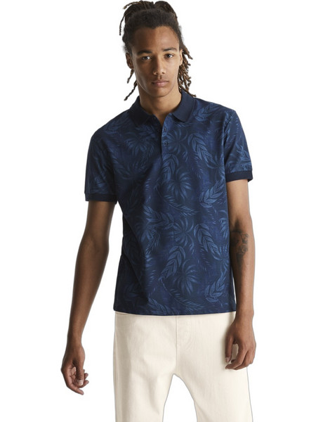 Celio C-BEXOTICΑνδρική Μπλούζα Polo Κοντομάνικη Navy Μπλε