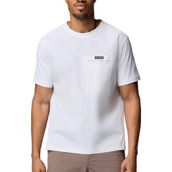 Columbia Ανδρικό Αθλητικό T-Shirt Λευκό 2157591-100