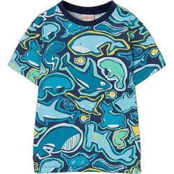 Boboli Παιδικό T-Shirt Κοντομάνικο Μπλε 543103-9868
