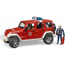 Bruder Jeep Wrangler Unlimited Rubicon Fire Engine 4001702025281
