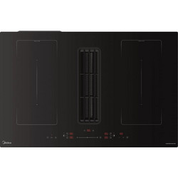 Midea MIH742FY58K2Y Επαγωγική Εστία Αυτόνομη με Ενσωματωμένο Απορροφητήρα & Λειτουργία Κλειδώματος