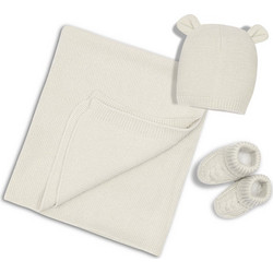 Interbaby Σετ Δώρου για Νεογέννητα Μπεζ 3τμχ SET52-05