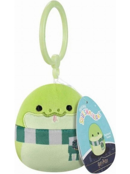 Jazwares Squishmallows Harry Potter Slytherin Snake με Κλιπ