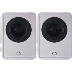 Wharfedale Denton 1S Ζεύγος Ηχείων Hi-Fi Βιβλιοθήκης 100W 2 Δρόμων White