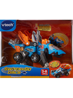 VTech Switch & Go Dinos Stegosaurus Φιγούρα Δεινόσαυρος για 3+ Ετών