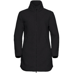 Jack Wolfskin Γυναικεία Ζακέτα Fleece Μακριά με Φερμουάρ Μαύρη A65074-6000
