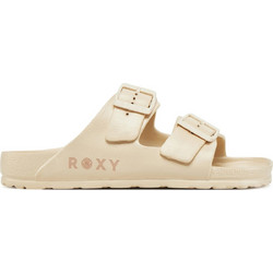 Roxy Kattie Γυναικείες Παντόφλες Καλοκαιρινές Μπεζ ARJL101228-TAU