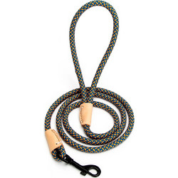 Nobleza Rope Λουρί Σκύλου 1.2m x 10mm Κίτρινο Μπλε