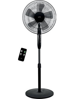 Life Maistrali 221-0516 Ανεμιστήρας Δαπέδου Ορθοστάτης 40cm 40W με Τηλεχειριστήριο