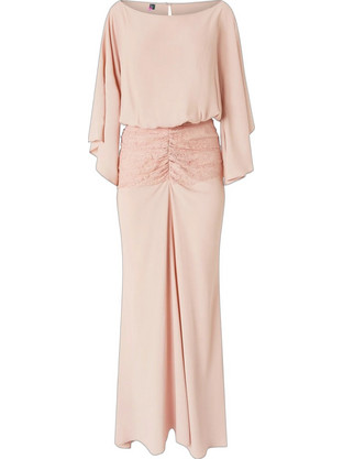 Pinko Maxi Φόρεμα για Γάμο / Βάπτιση Ντραπέ Μεταξωτό Ροζ 106262A32Y-Q35