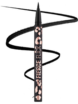 Revolution Fierce Flick Felt Black Αδιάβροχο Στυλό Eyeliner 0.5ml