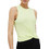 DKNY Γυναικείο Καλοκαιρινό Crop Top Ριπ Lime DP3T9264-AXP