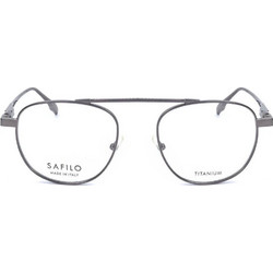 Safilo REGISTRO 0 V81 3 Ανδρικός Σκελετός Γυαλιών Οράσεως Μεταλλικός Ασημί