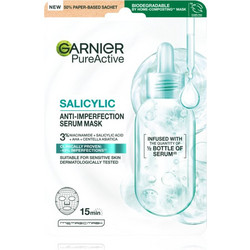 Garnier Pure Active Salicylic Κρεμώδης Μάσκα Προσώπου για Ενυδάτωση με Υαλουρονικό