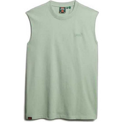 Superdry D4 Ovin Essential Ανδρικό Αθλητικό T-Shirt Πράσινο Mint M6010820A-9QT