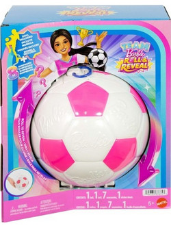 Mattel Team Barbie Roll & Reveal Ποδοσφαιρίστρια