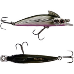 Mechanic Lures Hybrid Τεχνητό Δόλωμα Ψαράκι 5cm 5.5gr Black Purple Belly