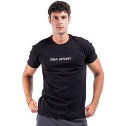 GSA Sport Logo Ανδρικό Αθλητικό T-Shirt Μαύρο 281401-01