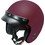 Garibaldi G02X Fiberglass Matt Purple Red Κράνος Μηχανής Jet 1050gr