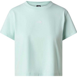 The North Face Essential Regular Cutie Γυναικείο Αθλητικό Crop Top Τιρκουάζ NF0A8GR1