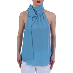 Michael Kors Γυναικείο Καλοκαιρινό Top Μπλε MS14M8H96K