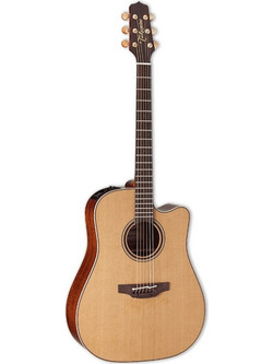 Takamine Pro Series P3DC Natural Satin with Case