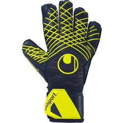 Uhlsport Prediction Supersoft Γάντια Τερματοφύλακα Μαύρα Κίτρινα 101133501