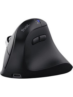 Trust Vyran Ασύρματο Ποντίκι Vertical Black