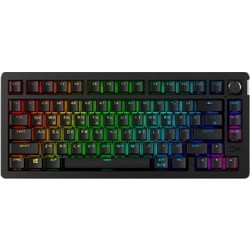 HyperX Alloy Rise Ασύρματο Μηχανικό Gaming Πληκτρολόγιο TenKeyLess με HyperX Red Διακόπτες RGB Black