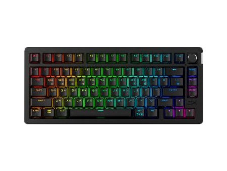 HyperX Alloy Rise Ασύρματο Μηχανικό Gaming Πληκτρολόγιο TenKeyLess με HyperX Red Διακόπτες RGB Black